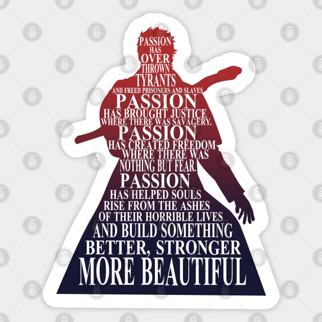 Passion Sticker by DoctorBadguy